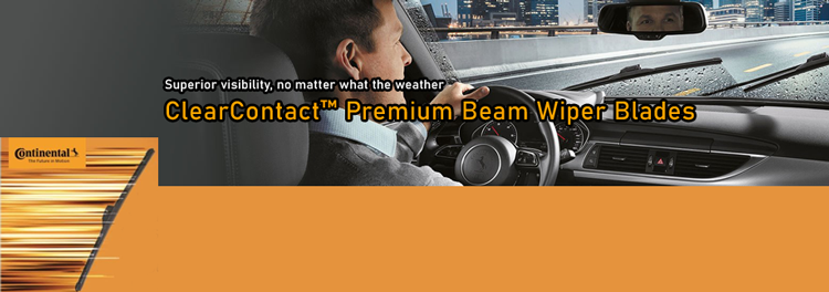 ClearContact Premium Beam Wiper Blades - Continental