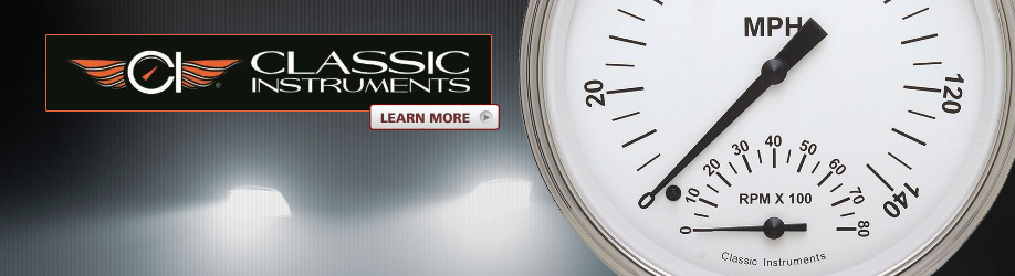Classic Instruments works hard to remain the top choice for automotive gauges of knowledgeable automotive professionals and performance enthusiasts.