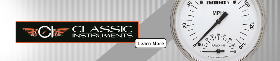 Classic Instruments works hard to remain the top choice for automotive gauges of knowledgeable automotive professionals and performance enthusiasts.