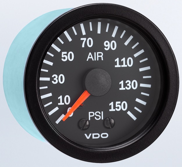 150-112 - VDO Pressure Gauge Mechanical 150PSI Air