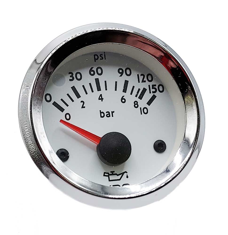 02-125-704 - VDO Oil Pressure Gauge 150psi