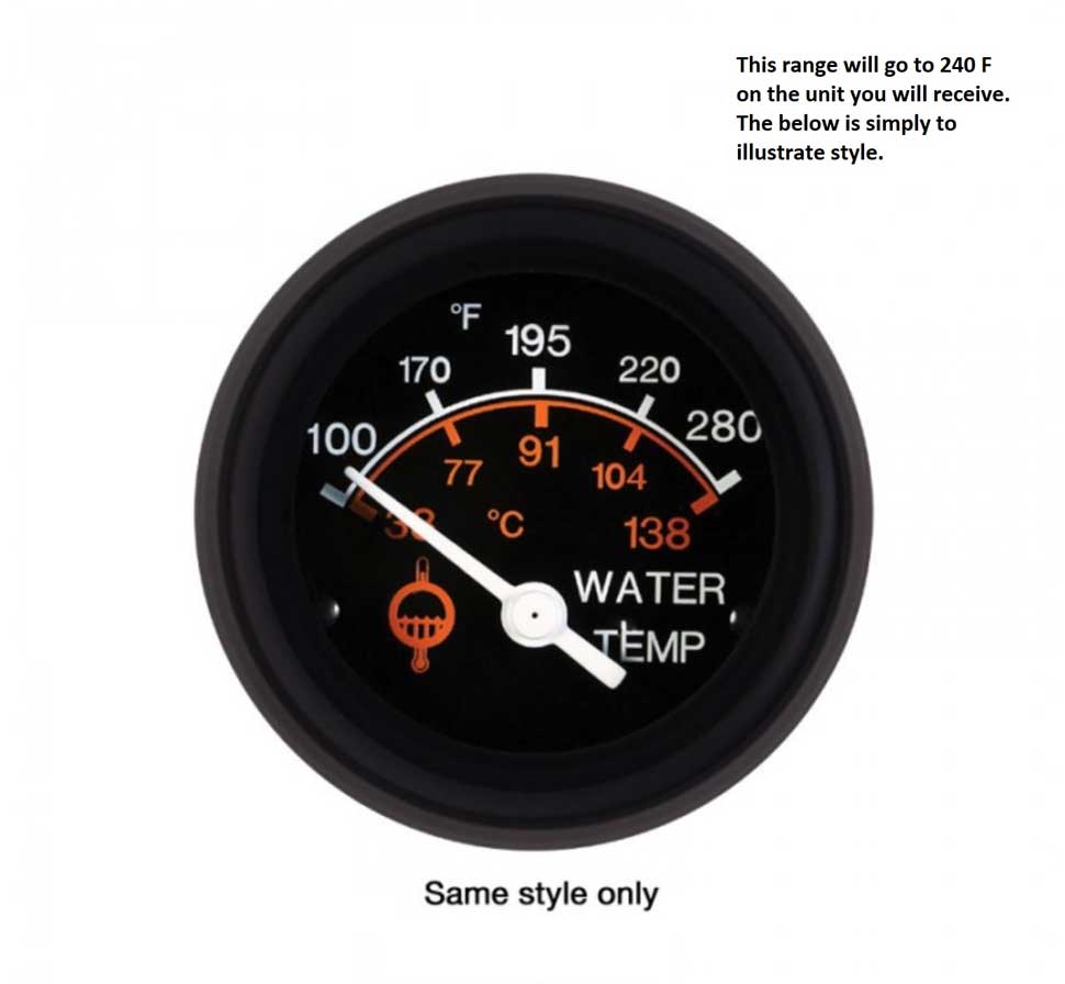 06343-05 - Datcon Water Temperature Gauge 240F