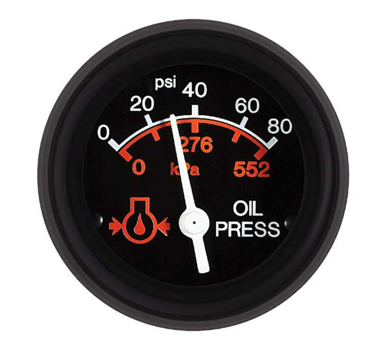06910-01 - Datcon Oil Pressure Gauge 80PSI