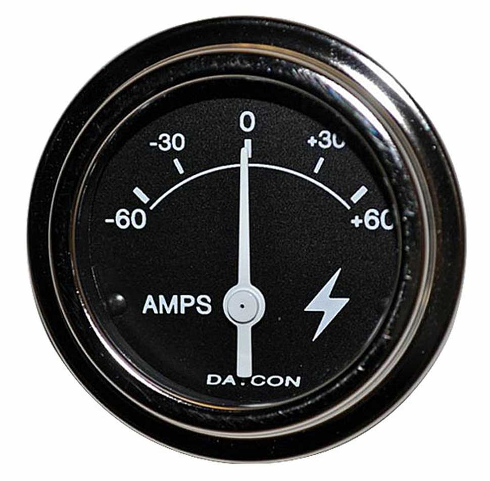 100161 - Datcon Ammeter -60A to +60A