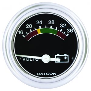 100185 - Datcon Voltmeter 24V 16-36 V