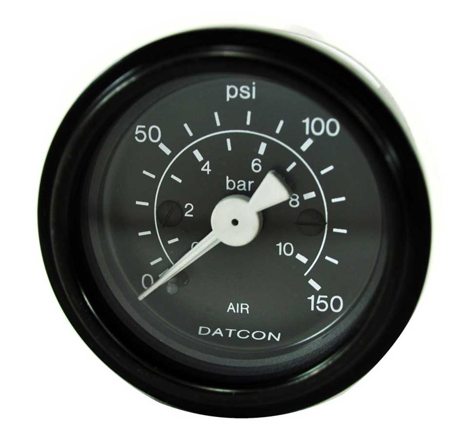 100190 - Datcon Air Pressure Gauge 150PSI 10Bar