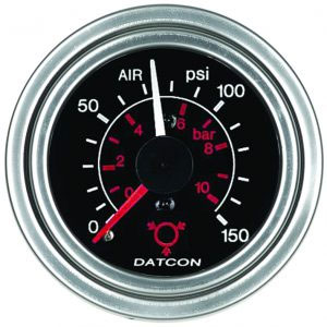 100251 - Datcon Dual Air Pressure Gauge 0-150PSI