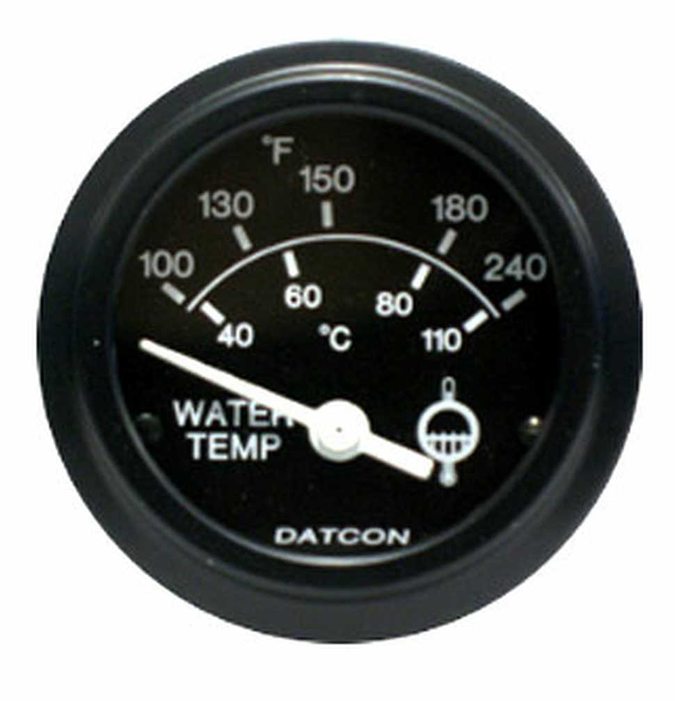 100683 - Datcon Water Temperature gauge 12V 100-240 degrees