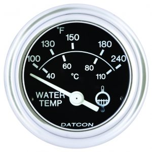 100684 - Datcon Water Temperature Gauge 12V 100-240F