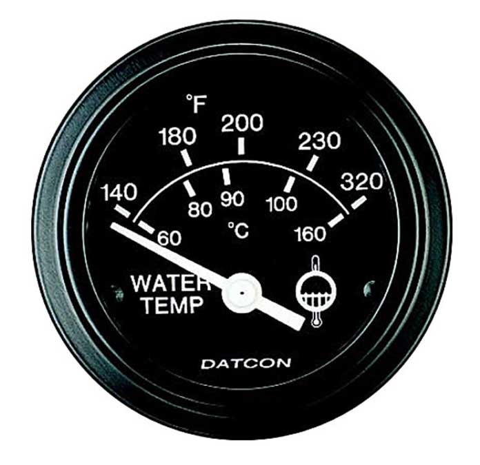 101081 - Datcon Water Temperature gauge 12V 140-320 degrees F