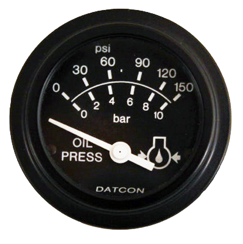 101087 - Datcon Oil Pressure Gauge 150PSI
