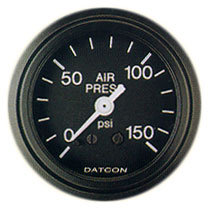 101310 - Datcon Air Pressure gauge12V 0-150PSI