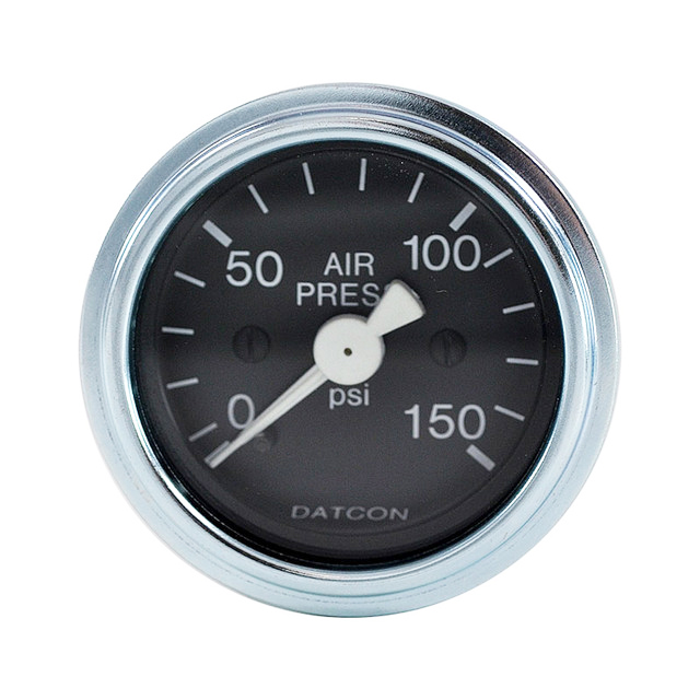 101860 - Datcon Air Pressure Gauge 12V 0-150PSI mm