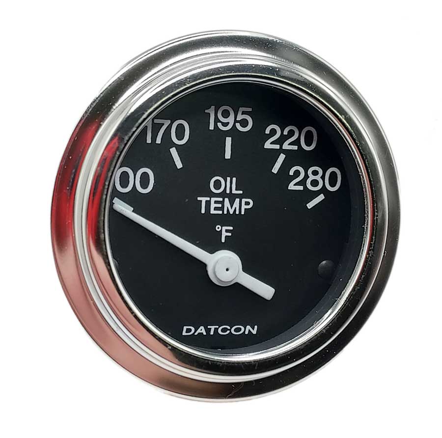 101895 - Datcon Oil Temperature Gauge 100°-280°F