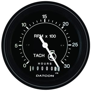 102473 Datcon Tachometer with Hourmeter 3000 RPM