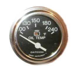 103182 - Datcon Oil Temperature Gauge 240°F