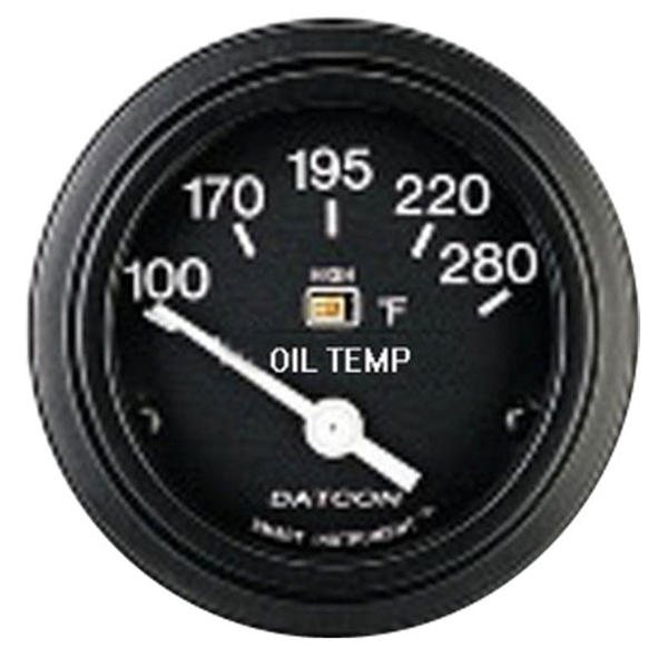 103187 - Datcon Smart Oil Temperature Gauge 100°-280°F