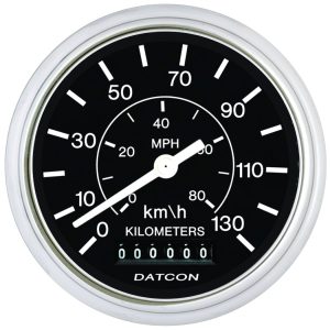 103721 - Datcon programmable Speedometer 12V 0-130 KMH