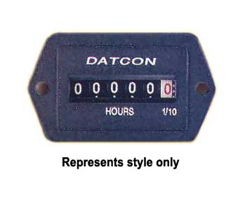 105309 - Datcon Hourmeter Mini 2-Hole