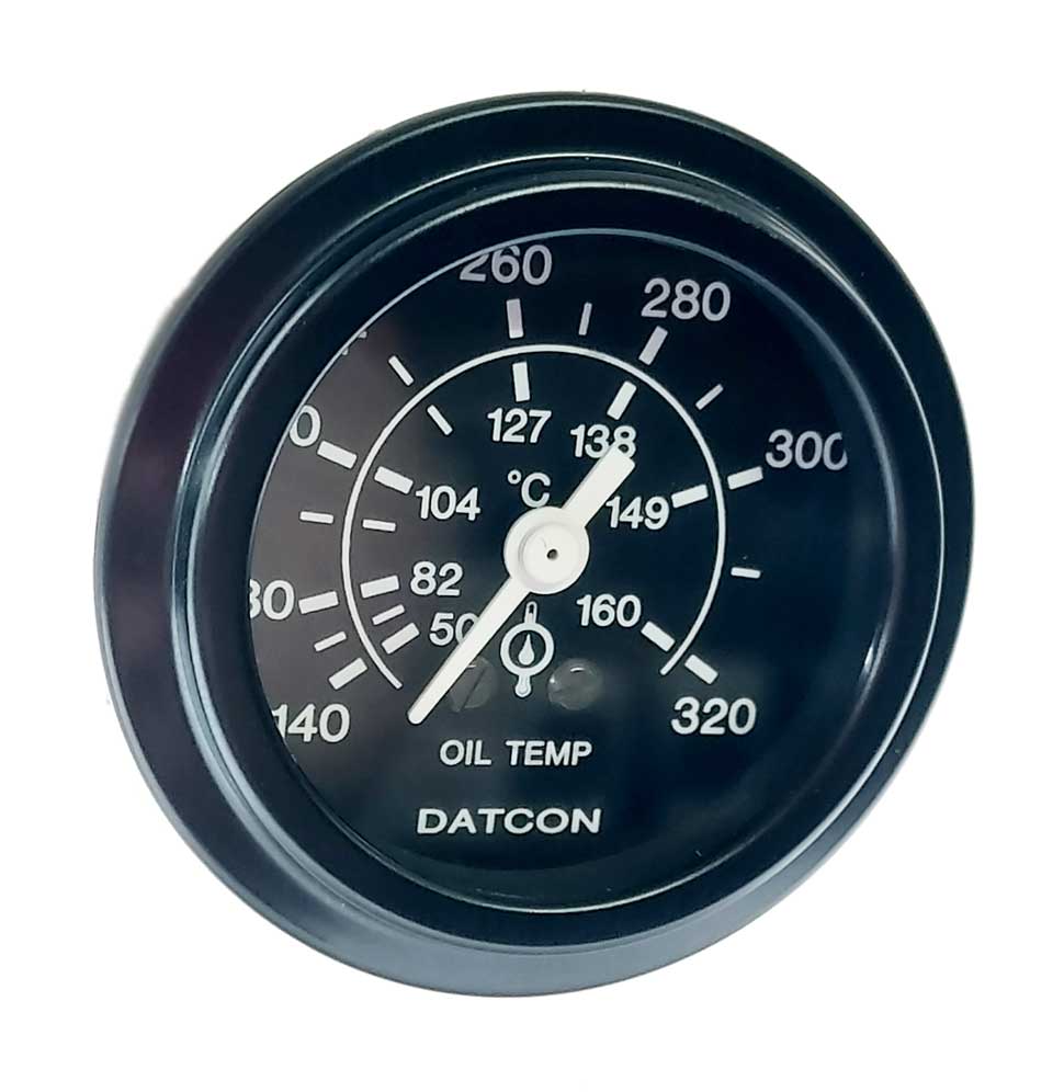 105764 Datcon Oil Temperature Gauge 320F 160C