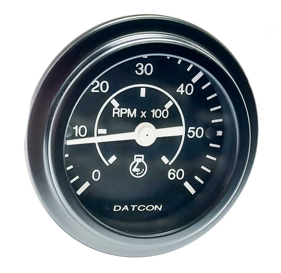 106463 - Datcon Tachometer 12V 6000 RPM