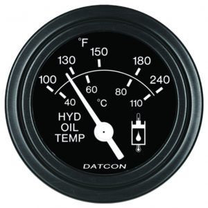 106674 - Datcon Hydraulic Oil temperature gauge 240F 110C
