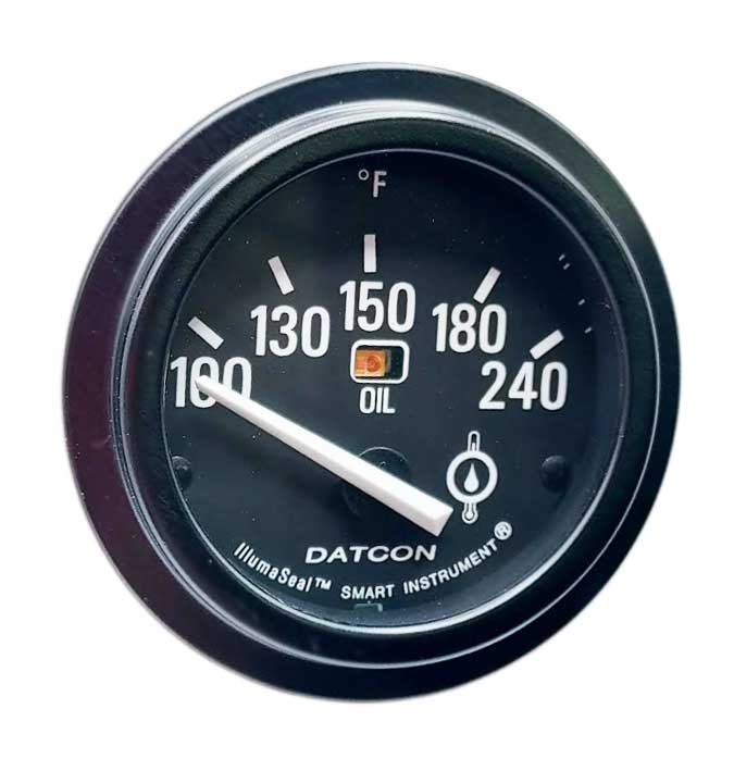 108166 Datcon Oil Temperature Gauge 240F