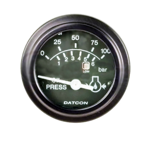 108174 Datcon Oil Pressure Gauge 100 PSI