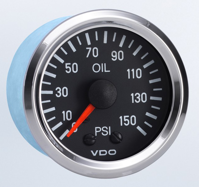 150-192 - VDO Pressure Gauge Mechanical 150PSI Oil