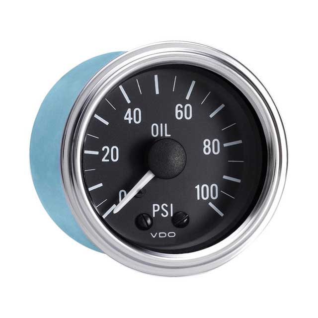 150-330 - VDO Pressure Gauge Mechanical 100PSI Oil Series 1
