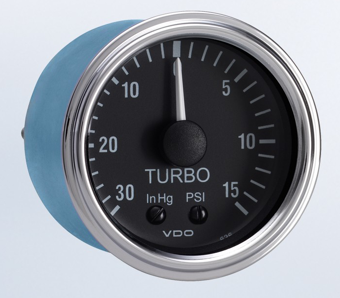 150-3611 - VDO Series 1 30 HG-15PSI Mechanical Turbo Gauge