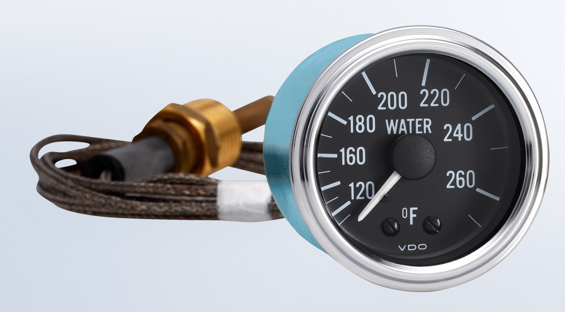 180-301 - VDO Temperature Gauge Mechanical 2650F Series 1