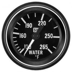 284B72 - Stewart Warner Heavy Duty Water Temperature Gauge 100-265F