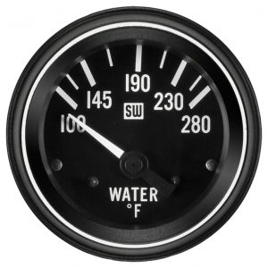 284J - Stewart Warner Heavy Duty Water Temperature Gauge 100-280F