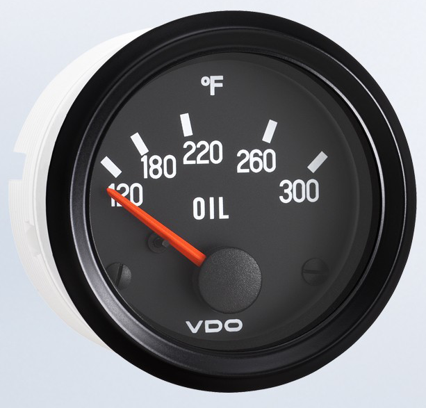 310-0122 - VDO Cockpit 300F Oil Temperature Gauge