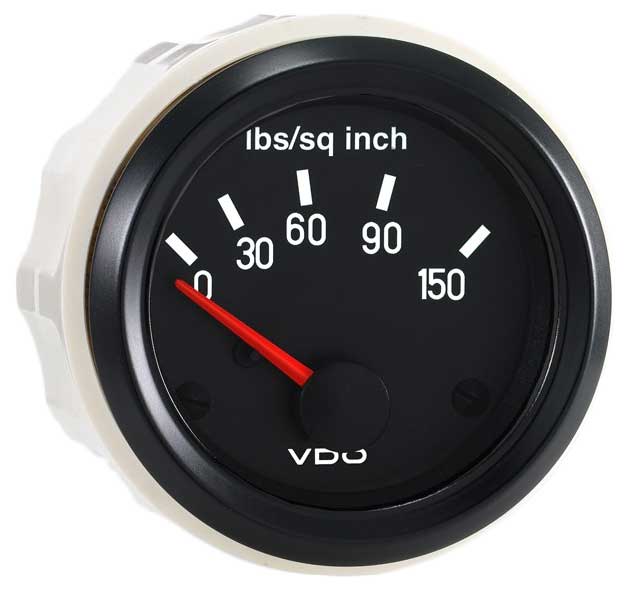350-041 - VDO Pressure Gauge 150 psi Air