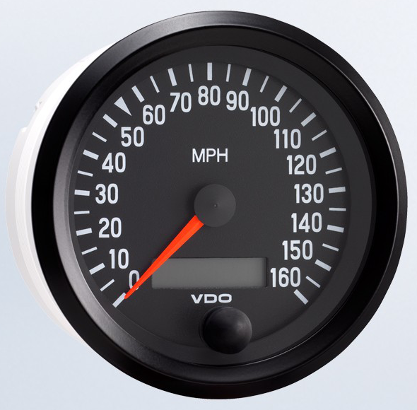 437-053 - VDO Speedometer Gauge 160 MPH