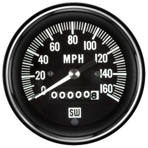 550HH-D - Stewart Warner Heavy Duty Speedometer 0-160 MPH