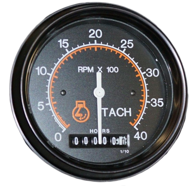 71725-00 - Datcon Tachometer w-Hourmeter Alternator 4000RPM
