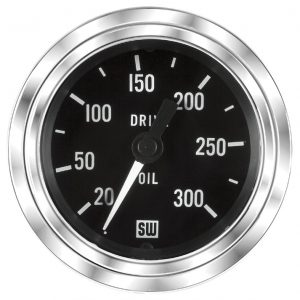 82120 - Stewart Warner Deluxe Transmission Oil Pressure Gauge 20-300PSI