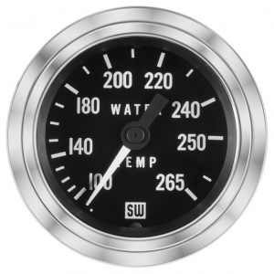 82326-48 - Stewart Warner Deluxe Water Temperature Gauge 100-265F