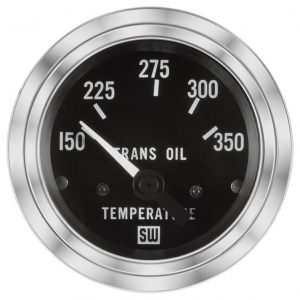 82344 - Stewart Warner Deluxe Transmission Oil Temperature Gauge 150-350 Degrees