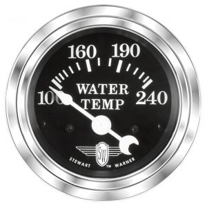82478 - Stewart Warner Wings Electrical Water Temperature Gauge