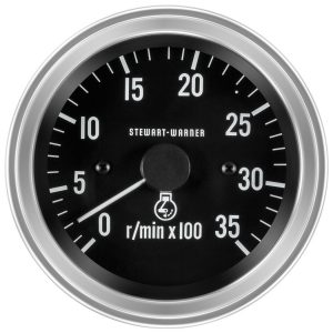 82636 - Stewart Warner Deluxe Tachometer 0-3500 RPM