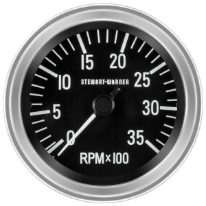 82689 - Stewart Warner Deluxe Tachometer 0-3500 RPM