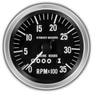 82690 - Stewart Warner Deluxe Tachometer 0-3500 RPM