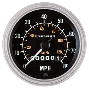 82692 - Stewart Warner Deluxe Speedometer 0-80 MPH