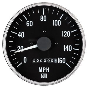 82698 - Stewart Warner Deluxe Speedometer 0-160 MPH