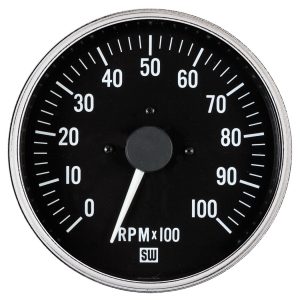 82699 - Stewart Warner Deluxe Tachometer 0-160 MPH