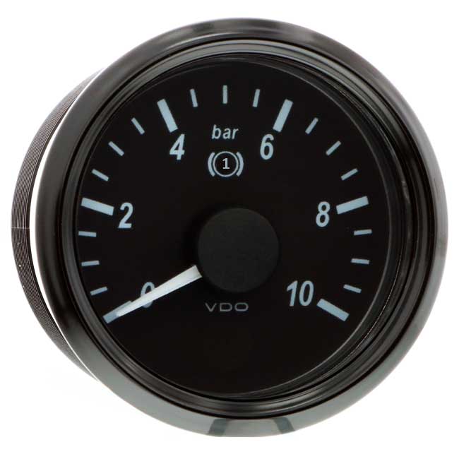 A2C1800310030 -VDO Brake pressure "1" gauge SingleViu